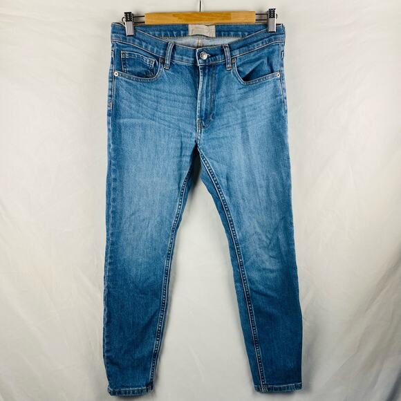 Everlane‎ Skinny Ankle Mid-Rise Jeans Medium Wash Size 28 Casual Capsule - Picture 1 of 6